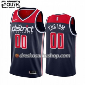 Dječji NBA Dres Washington Wizards Personalizirani Nike 2019-20 Statement Edition Swingman
